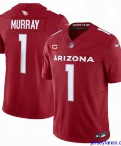 Impressive Arizona Cardinals 1 Kyler Murray Red 2023 F.U.S.E  With 4 Star C Patch Vapor Untouchable F.U.S.E  Limited Stitched Football Jersey
