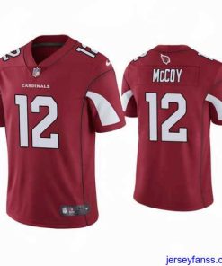Fantastic Arizona Cardinals 12 Colt McCoy Red Vapor Untouchable Limited Stitched Jersey