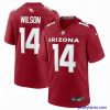 Amazing Arizona Cardinals 14 Michael Wilson Red Stitched Football Game Jersey