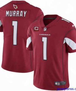 Gorgeous Arizona Cardinals 2022 #1 Kyler Murray Red With 3-star C Patch Vapor Untouchable Limited Stitched NFL Jersey