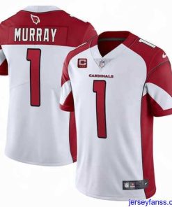 Outstanding Arizona Cardinals 2022 #1 Kyler Murray White With 3-star C Patch Vapor Untouchable Limited Stitched NFL Jersey