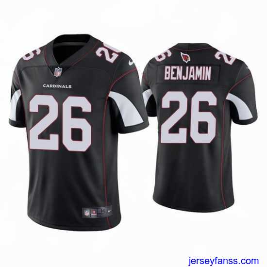 Gorgeous Arizona Cardinals 26 Eno Benjamin Black Vapor Untouchable Limited Stitched Jersey