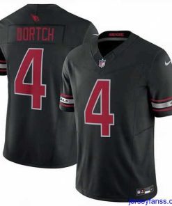 Premium Arizona Cardinals 4 Greg Dortch Black 2024 F.U.S.E Vapor Untouchable Limited Stitched Football Jersey