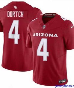 Premium Arizona Cardinals 4 Greg Dortch Red 2024 F.U.S.E Vapor Untouchable Limited Stitched Football Jersey