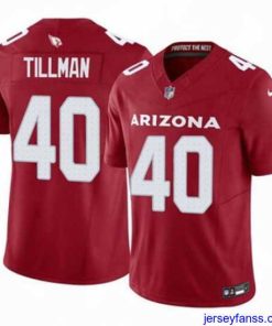 Premium Arizona Cardinals 40 Pat Tillman Red 2024 F.U.S.E Vapor Untouchable Limited Stitched