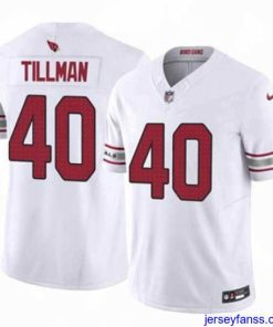 Stylish Arizona Cardinals 40 Pat Tillman White 2024 F.U.S.E Vapor Untouchable Limited Stitched