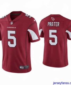 Outstanding Arizona Cardinals 5 Matt Prater Red Vapor Untouchable Limited Stitched Jersey
