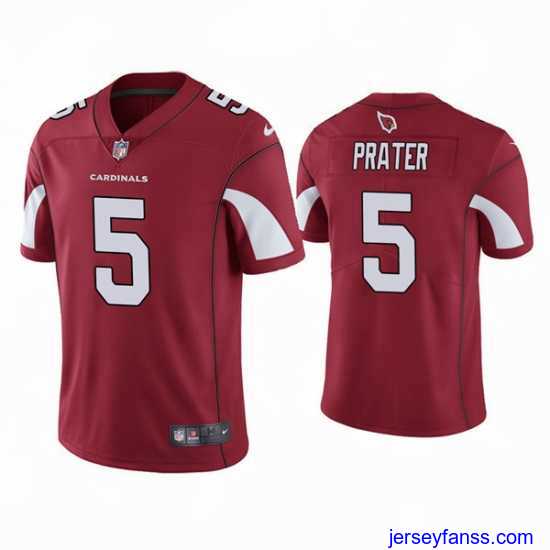 Outstanding Arizona Cardinals 5 Matt Prater Red Vapor Untouchable Limited Stitched Jersey