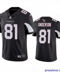 Impressive Arizona Cardinals 81 Robbie Anderson Black Vapor Untouchable Stitched Football Jersey