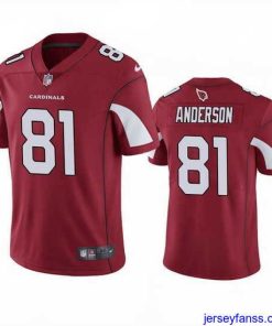 Outstanding Arizona Cardinals 81 Robbie Anderson Red Vapor Untouchable Stitched Football Jersey