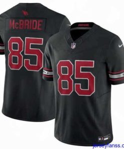 Premium Arizona Cardinals 85 Trey McBride Black 2024 F.U.S.E  Vapor Untouchable Limited Stitched Jers