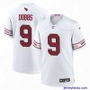 Amazing Arizona Cardinals 9 Joshua Dobbs White 2023 Stitched Game Football Jersey
