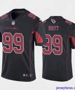 Outstanding Arizona Cardinals 99 J J  Watt Color Rush Black Jersey