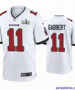 Fantastic Blaine Gabbert Buccaneers White Super Bowl Lv Game Jersey