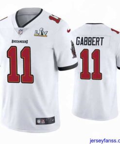 Gorgeous Blaine Gabbert Buccaneers White Super Bowl Lv Vapor Limited Jersey