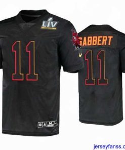 Outstanding Blaine Gabbert Tampa Bay Buccaneers Black Super Bowl Lv Jersey