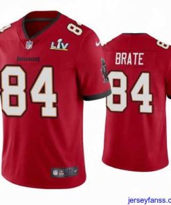 Gorgeous Cameron Brate Buccaneers Red Super Bowl Lv Vapor Limited Jersey