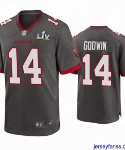 Amazing Chris Godwin Buccaneers Pewter Super Bowl Lv Game Jersey