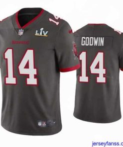 Outstanding Chris Godwin Buccaneers Pewter Super Bowl Lv Vapor Limited Jersey