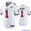 Premium Greg Joseph Buccaneers White Super Bowl Lv Vapor Limited Jersey
