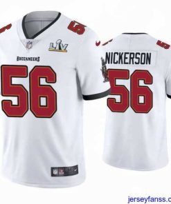 Exclusive Hardy Nickerson Buccaneers White Super Bowl Lv Vapor Limited Jersey