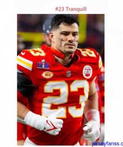 Impressive Kansas City Chiefs Drue Tranquill #23 Vapor Limited Super Bowl Jersey