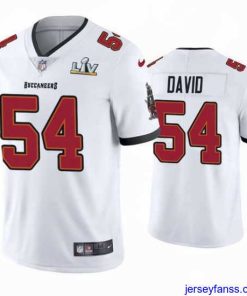 Fantastic Lavonte David Buccaneers White Super Bowl Lv Vapor Limited Jersey