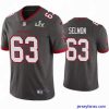 Impressive Lee Roy Selmon Buccaneers Pewter Super Bowl Lv Vapor Limited Jersey