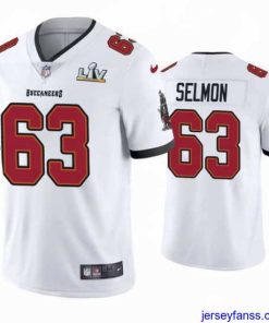Premium Lee Roy Selmon Buccaneers White Super Bowl Lv Vapor Limited Jersey