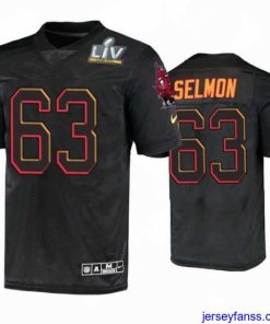 Stylish Lee Roy Selmon Tampa Bay Buccaneers Black Super Bowl Lv Jersey