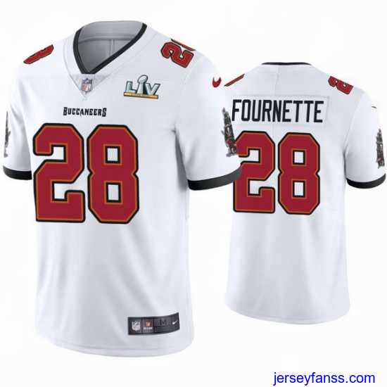 Outstanding Leonard Fournette Buccaneers White Super Bowl Lv Vapor Limited Jersey