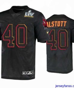 Fantastic Mike Alstott Tampa Bay Buccaneers Black Super Bowl Lv Jersey