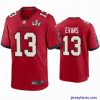 Fantastic Mike Evans Buccaneers Red Super Bowl Lv Game Jersey