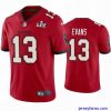 Amazing Mike Evans Buccaneers Red Super Bowl Lv Vapor Limited Jersey