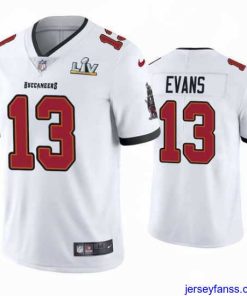 Stylish Mike Evans Buccaneers White Super Bowl Lv Vapor Limited Jersey