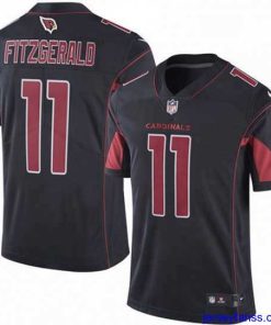 Impressive Nike Arizona Cardinals 11 Larry Fitzgerald Elite Black Rush Vapor Untouchable NFL Jersey