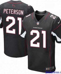 Impressive Nike Arizona Cardinals 21 Patrick Peterson Elite Black Alternate NFL Jersey