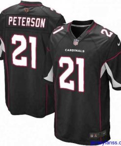 Stylish Nike Arizona Cardinals 21 Patrick Peterson Game Black Alternate NFL Jersey
