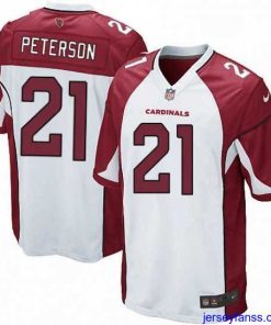 Gorgeous Nike Arizona Cardinals 21 Patrick Peterson Game White NFL Jersey