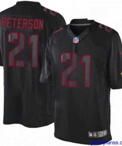 Premium Nike Arizona Cardinals 21 Patrick Peterson Limited Black Impact NFL Jersey