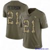 Amazing Nike Arizona Cardinals 21 Patrick Peterson Limited OliveCamo 2017 Salute to Service NFL Jersey