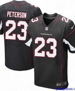 Amazing Nike Arizona Cardinals 23 Adrian Peterson Elite Black Alternate NFL Jersey