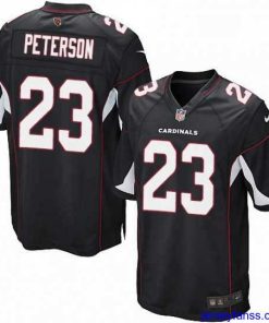 Stylish Nike Arizona Cardinals 23 Adrian Peterson Game Black Alternate NFL Jersey