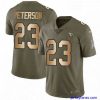 Impressive Nike Arizona Cardinals 23 Adrian Peterson Limited OliveGold 2017 Salute to Service NFL Jersey
