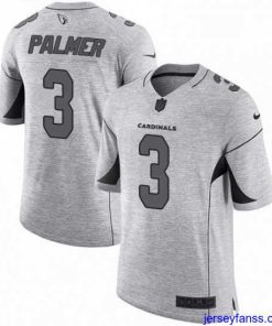 Outstanding Nike Arizona Cardinals 3 Carson Palmer Limited Gray Gridiron II NFL Jersey