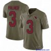 Stylish Nike Arizona Cardinals 3 Carson Palmer Limited Olive 2017 Salute to Service NFL Jersey