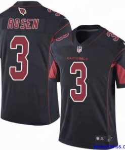 Outstanding Nike Arizona Cardinals 3 Josh Rosen Elite Black Rush Vapor Untouchable NFL Jersey