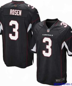 Gorgeous Nike Arizona Cardinals 3 Josh Rosen Game Black Alternate NFL Jersey