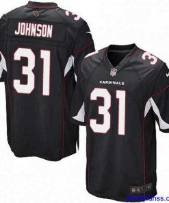 Outstanding Nike Arizona Cardinals 31 David Johnson Game Black Alternate NFL Jersey