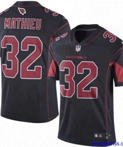 Outstanding Nike Arizona Cardinals 32 Tyrann Mathieu Elite Black Rush Vapor Untouchable NFL Jersey